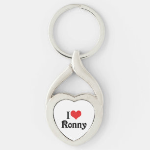 Chaveiro Eu Amo Ronny