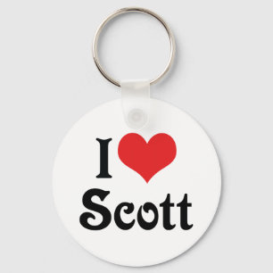 Chaveiro Eu Amo Scott