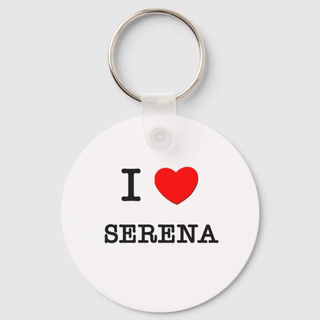 Chaveiro Eu Amo Serena (Frente)