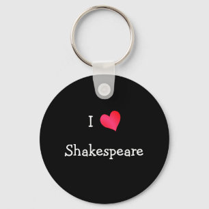 Chaveiro Eu Amo Shakespeare