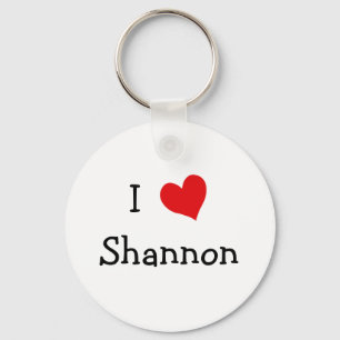 Chaveiro Eu amo Shannon