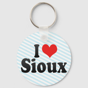 Chaveiro Eu Amo Sioux