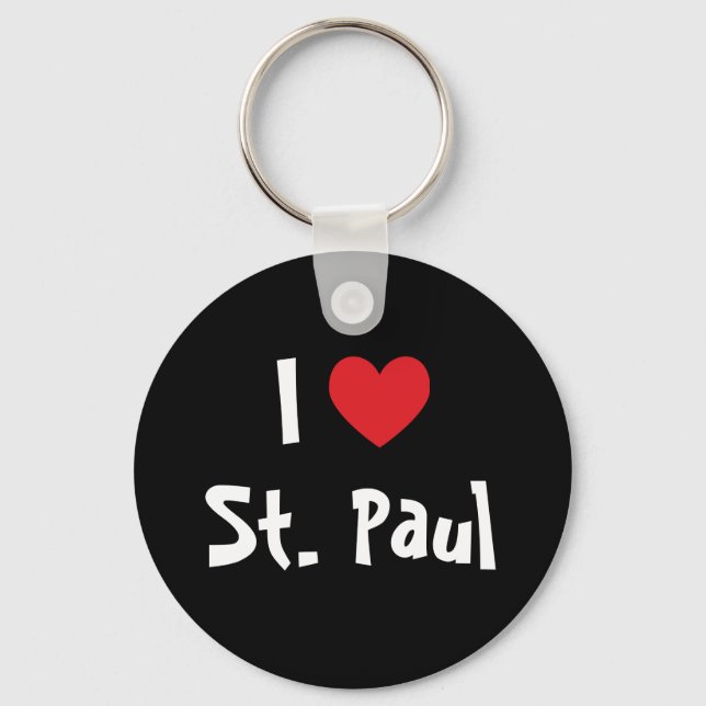 Chaveiro Eu Amo St. Paul (Frente)