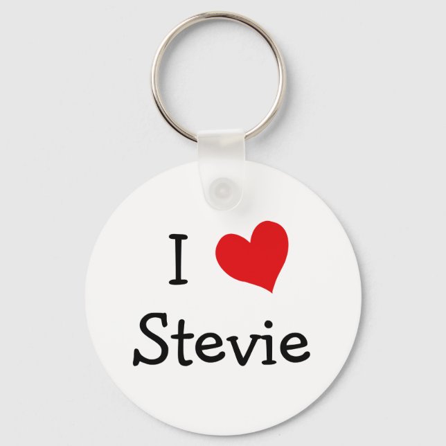 Chaveiro Eu Amo Stevie (Frente)