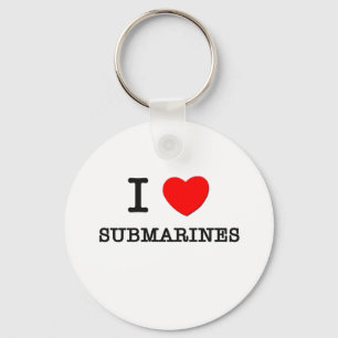 Chaveiro Eu Amo Submarinos
