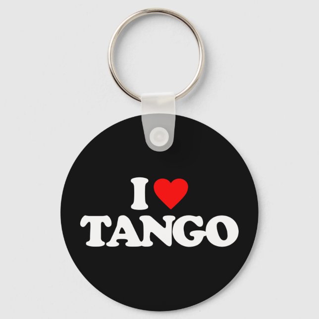 CHAVEIRO EU AMO TANGO (Frente)
