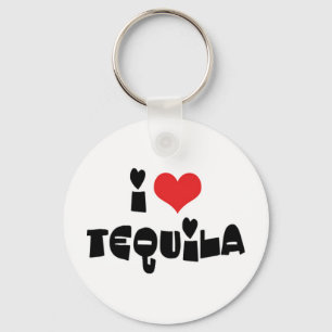 Chaveiro Eu Amo Tequila Heart