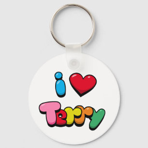 Chaveiro Eu Amo Terry