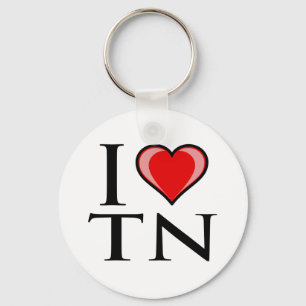 Chaveiro Eu amo TN - Tennessee