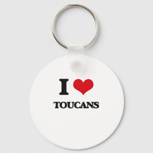 Chaveiro Eu amo Toucans