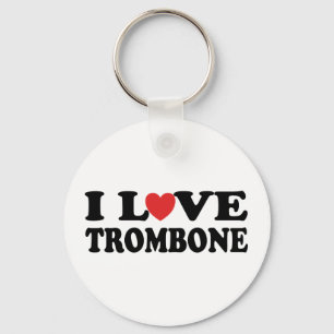 Chaveiro Eu Amo Trombone