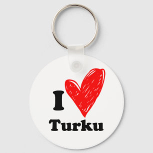 Chaveiro Eu Amo Turku