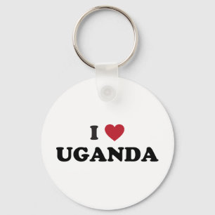 Chaveiro Eu amo Uganda