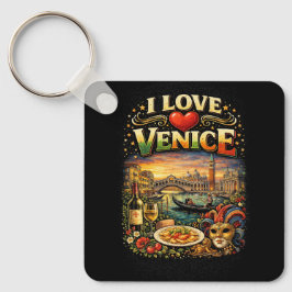 Chaveiro Eu Amo Veneza