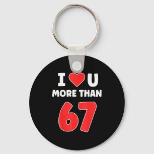 Chaveiro Eu Amo Você Mais Do Que 67 Dia Dos Namorados 67 Me