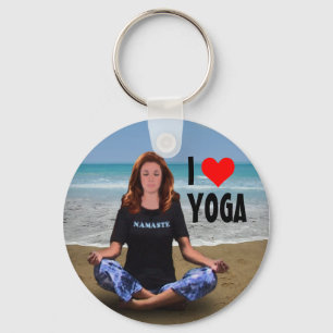 Chaveiro Eu amo Yoga
