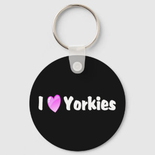 Chaveiro Eu Amo Yorkies