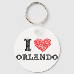 Chaveiro Eu-Amor-Orlando