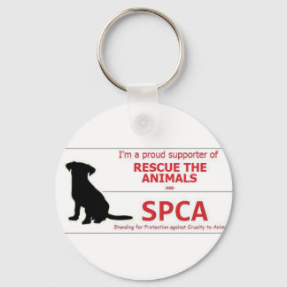 Chaveiro "Eu apoio a SPCA..."