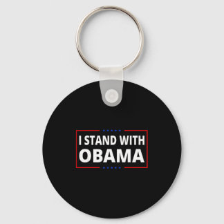 Chaveiro Eu Apoio Obama Bandeira Americana EUA Apoiador De