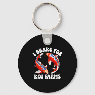 Chaveiro Eu Braço Para Fazendas Koi Engraçado Koi Fish Pond