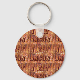 Chaveiro Eu Comi Texto Bacon com Fundo