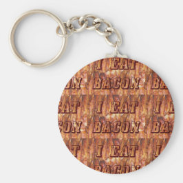 Chaveiro Eu Comi Texto Bacon com Fundo