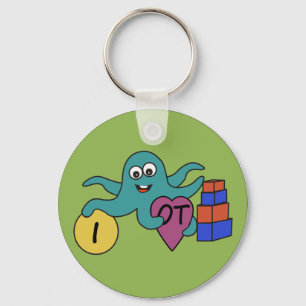 Chaveiro Eu coração OT em cadeia de chaves