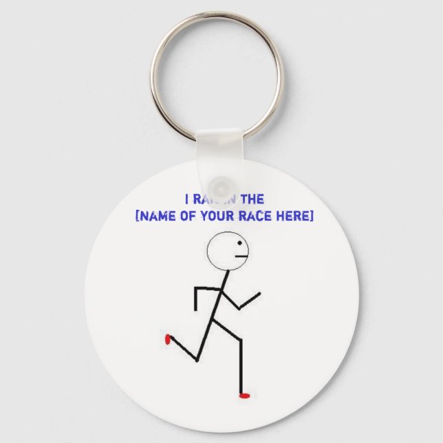 Chaveiro Eu corri no... (Frente)
