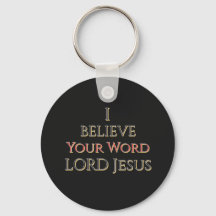 Eu Creio na Sua Palavra SENHOR Jesus Nome Personal