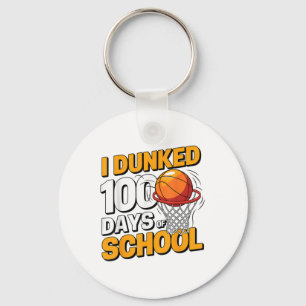 Chaveiro Eu Dava 100 Dias De Basquete Escolar 100º Dia B