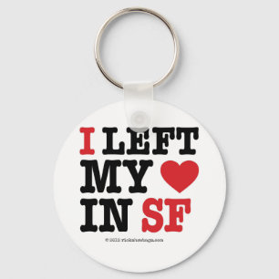 Chaveiro Eu deixei meu coração