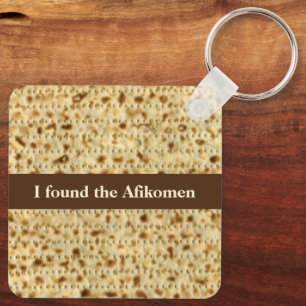 Chaveiro Eu encontrei o Afikomen matzo Páscoa 