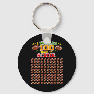 Chaveiro Eu Enfrentei 100 Dias Escola 100º Dia Aluno de Fut