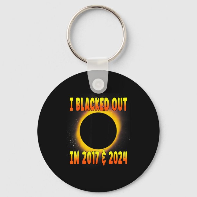 Chaveiro Eu Engraçado Apaguei 2017 Eclipse Total (Frente)