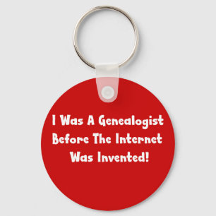 Chaveiro Eu Era Genealogista Antes Da Internet Ser Inventad