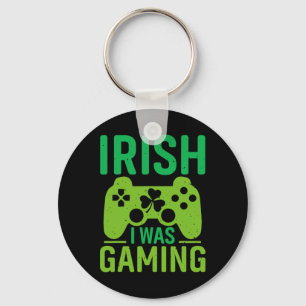 Chaveiro Eu era irlandês jogando dia de São Patrício engraç