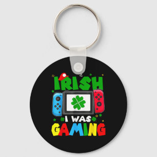 Chaveiro Eu era irlandês jogando, engraçado dia de São Patr