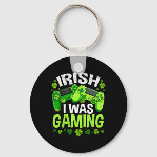 Chaveiro Eu era irlandês jogando, engraçado dia de São Patr