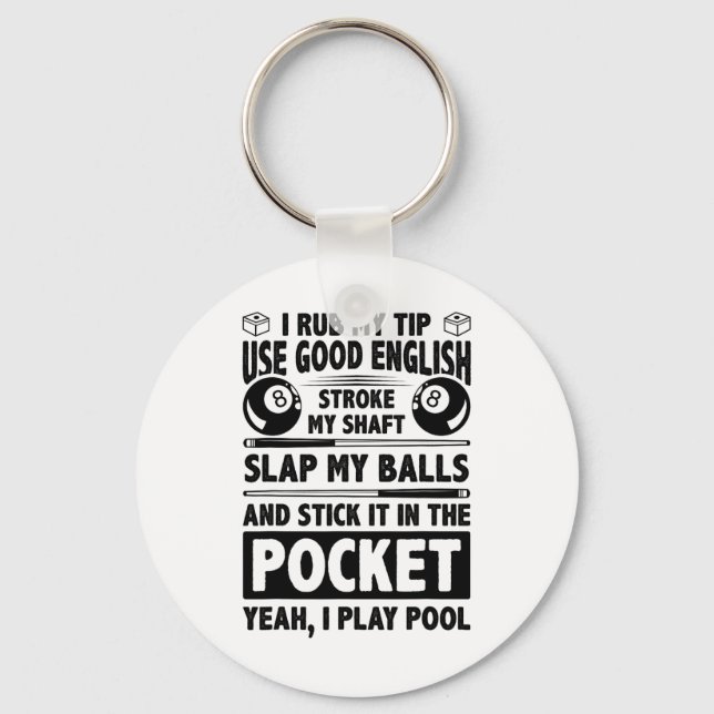 Chaveiro Eu Esfreguei A Minha Dica... - Usa Bem Inglês. (Frente)
