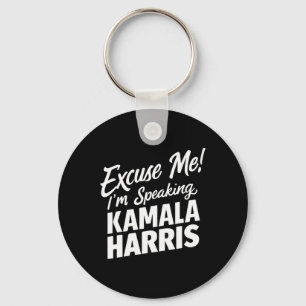 Chaveiro Eu &#';Estou Falando Kamala Harris Big Girl Power