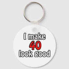 Chaveiro Eu faço 40 ficar bem