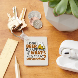 Chaveiro Eu faço cerveja desaparecer