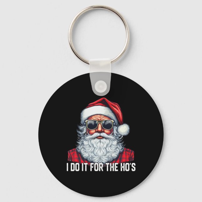 Chaveiro Eu Faço Isso Pelas Gatas Santa Natal  (Frente)