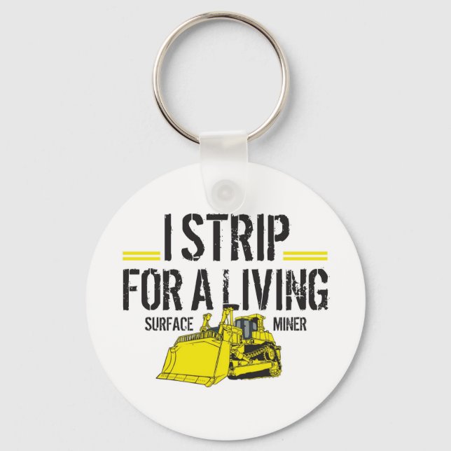 CHAVEIRO EU FAÇO STRIPTEASE PARA VIVER (Frente)