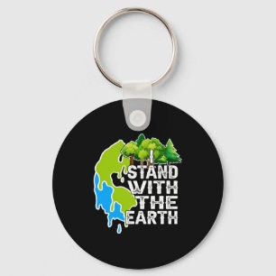 Chaveiro Eu Fico Com A Terra Dia Da Terra Para Homens Mulhe