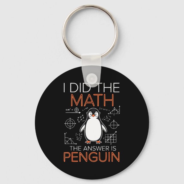 Chaveiro Eu Fiz A Matemática A Resposta É Professor De Mate (Frente)