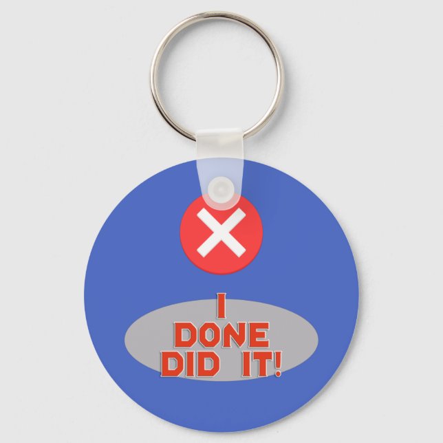 Chaveiro Eu Fiz! - Muito Engraçado (Frente)