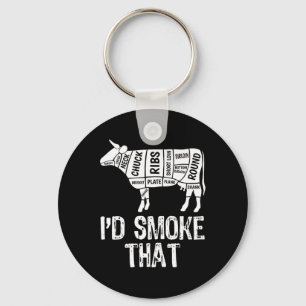 Chaveiro Eu Fumaria Aquele Churrasco De Vaca Fumando Churra