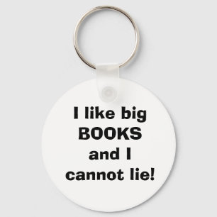 Chaveiro Eu gosto da corrente chave dos livros grandes